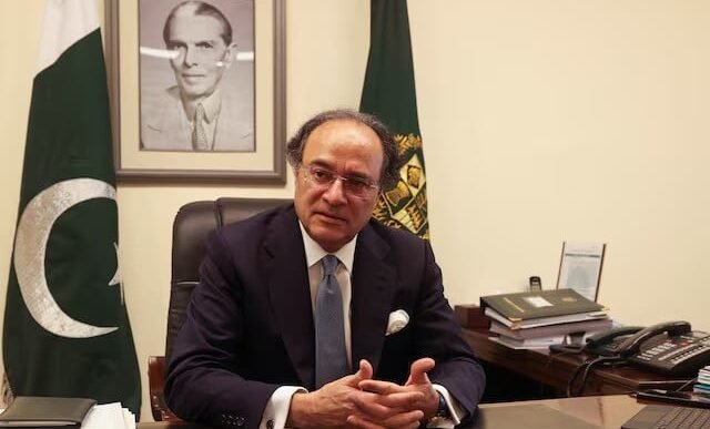 finance minister muhammad aurangzeb speaks during an interview with reuters at his office in islamabad on july 19 2024 photo reuters