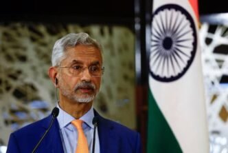 indian external affairs minister subrahmanyam jaishankar delivers remarks to the media after the quad ministerial meeting at iikura guest house in tokyo japan on july 29 2024 photo reuters