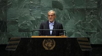 Iran ready to end nuclear standoff with West, President Pezeshkian tells UNGA