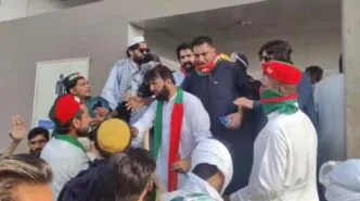 PTI workers thrash police officials in Attock
