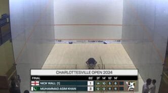 Pakistan's Asim Khan wins Charlottesville Open Squash title