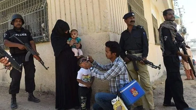 Bannu police strike after attacks on polio vaccination teams in KP