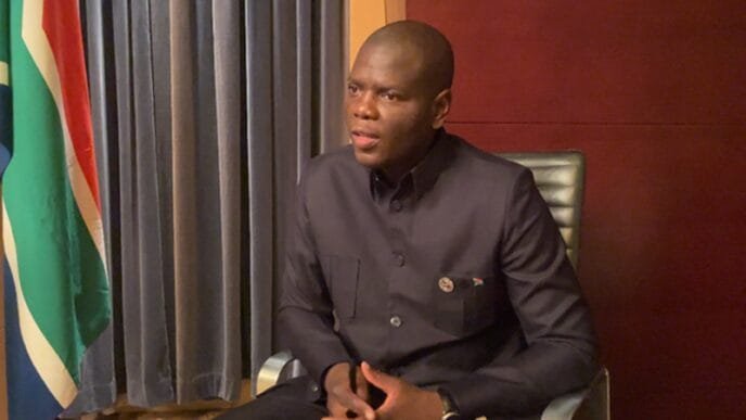 South African Minister of International Relations and Cooperation Ronald Lamola. Photo: Bai Yunyi/GT