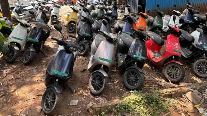Indian e-scooter maker Ola shares slide after flood of complaints