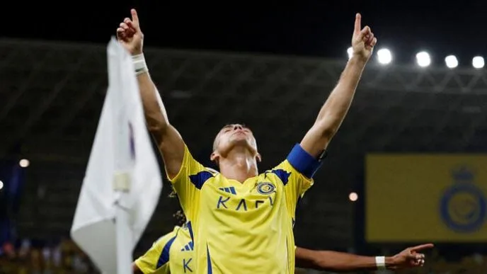 Ronaldo dedicates Al Nassr's winning goal against Al Rayyan to late father