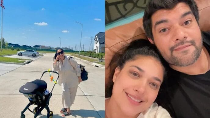 Sanam Jung’s latest photos highlight precious family time with her husband & mom