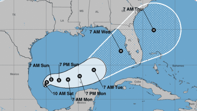 Tropical Storm Milton forms just days after Hurricane Helene's devastation