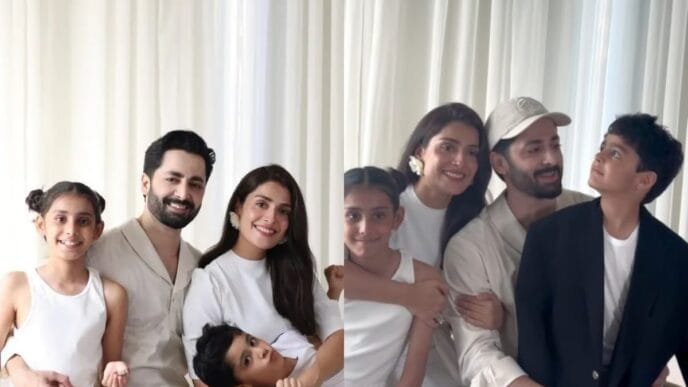 Ayeza Khan and Danish Taimoor share sweet moments from Son Rayan's 7th Birthday bash