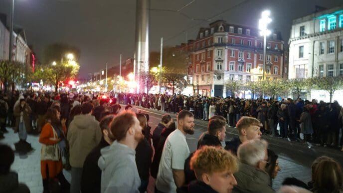 Dublin: Chaos as thousands turn up for AI ‘hoax’ Halloween parade that didn’t exist