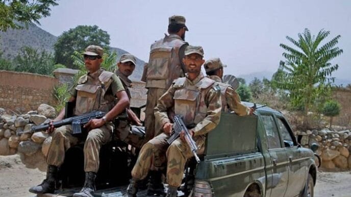 Four Khwarij terrorists killed in South Waziristan IBO