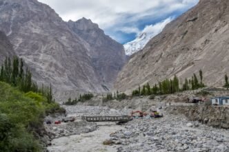 Newlywed couple among 14 dead as bus plunges into Indus river in Pakistan