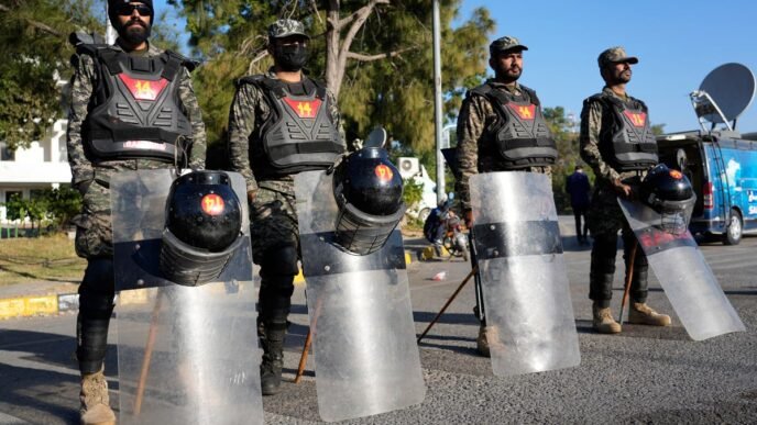 Pakistan ends lockdown of its capital after Imran Khan supporters are dispersed by police