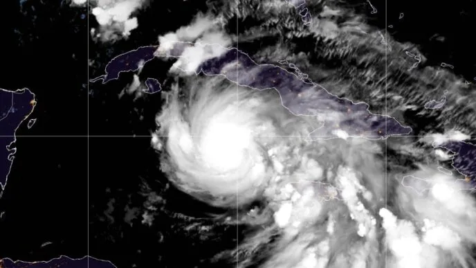 Rafael weakens after making landfall in Cuba as a Category 3 hurricane
