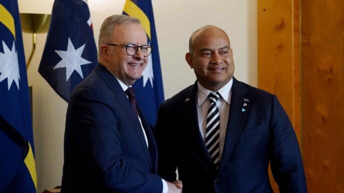 Australia seals Nauru aid deal to counter China's influence