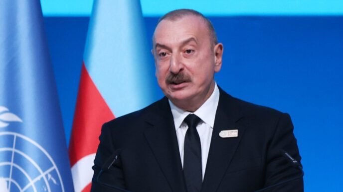 Azerbaijan’s president accuses Russia of shooting down crashed jetliner unintentionally