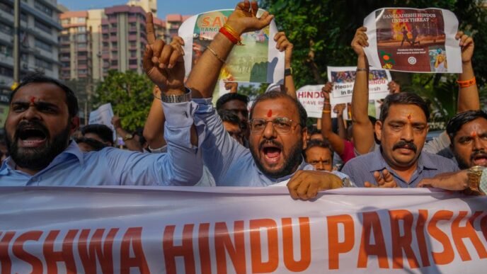 Bangladesh court defers Hindu leader's bail hearing as tensions with India spike