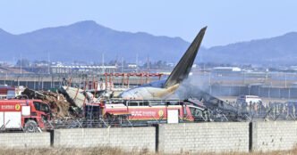 Death toll rises to 85 after plane crashes at South Korean airport