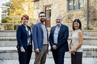 Panellists from left to right: Dr Nicola Ranger, Professor Andrea Chiavari, David Barrett, and Professor Banu Demir Pakel at Oxford WERD event on clim