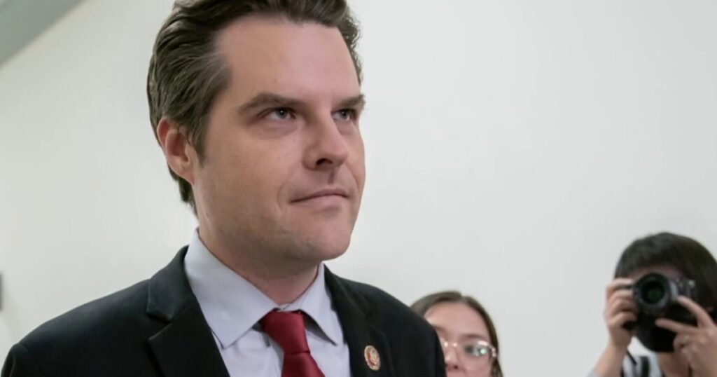 Gaetz attempts to halt release of final House Ethics Committee report