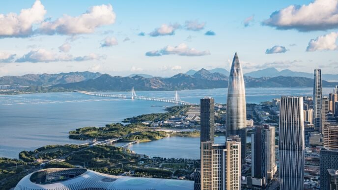 The landmark of Shenzhen, South China