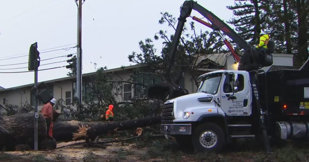 Rare California tornado injured 5, flipped vehicles in city north of Santa Cruz