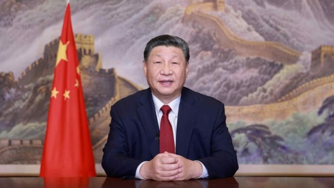 Xi urges China to stay 'confident,' build tech in New Year's address