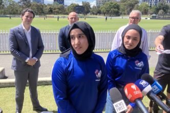 Afghanistan women’s cricket team reunites for first match in three years after Taliban ban