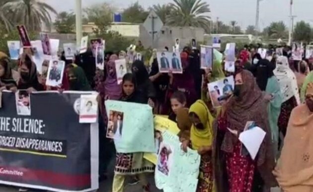 BYC and its supporters staged protest against extrajudicial killings and violence in Balochistan