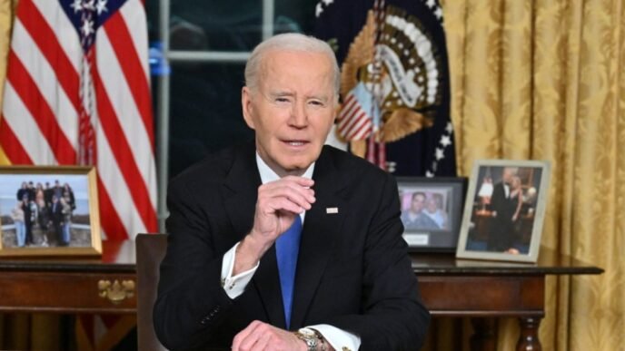 Biden warns against 'oligarchy taking shape in America', calls for safeguarding democracy