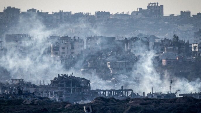 Ceasefire between Israel and Hamas delayed as strikes continue in Gaza; hostage release stalled