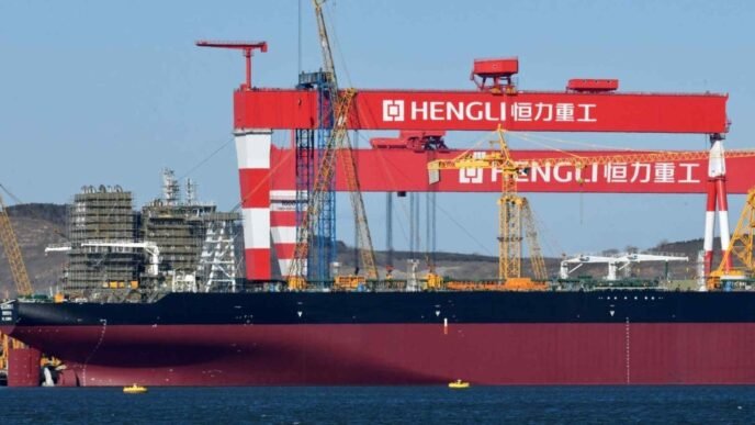China shipbuilders boost capacity, cementing grip on industry