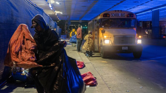 Dangerous 'rare winter storm' hits Gulf Coast as it braces for historic snowfall