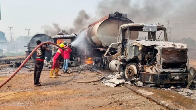 Fuel truck blast in Nigeria; death toll reaches 86