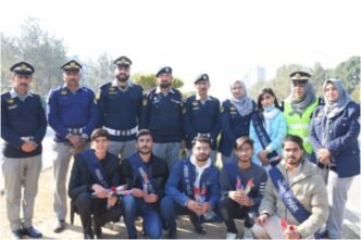 ITP launches flower and candy campaign for traffic awareness