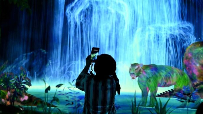 Japan's teamLab art collective extends high-tech Tokyo gallery