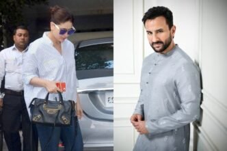 Kareena Kapoor Khan visits Saif Ali Khan at hospital after shocking attack %