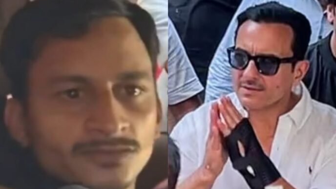 Man accused in Saif Ali Khan's stabbing case speaks against wrongful arrest by police