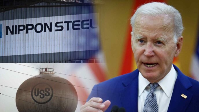 Nippon Steel sues Biden, Cleveland-Cliffs, head of USW union