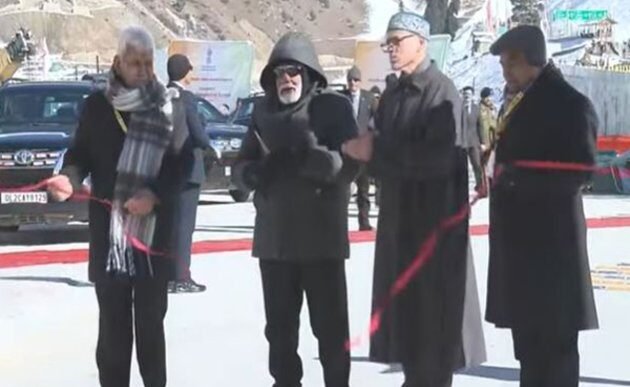 PM Modi inaugurates Z-Morh Tunnel in Sonamarg