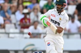 Pakistan skipper Shan Masood left "baffled" by Hawkeye trajectory after his dismissal