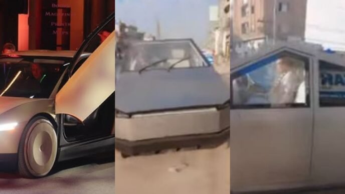 Pakistani Mechanic’s robotic car challenges Elon Musk’s innovations