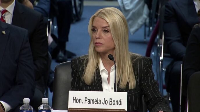 Pam Bondi delivers opening statement at attorney general confirmation hearing