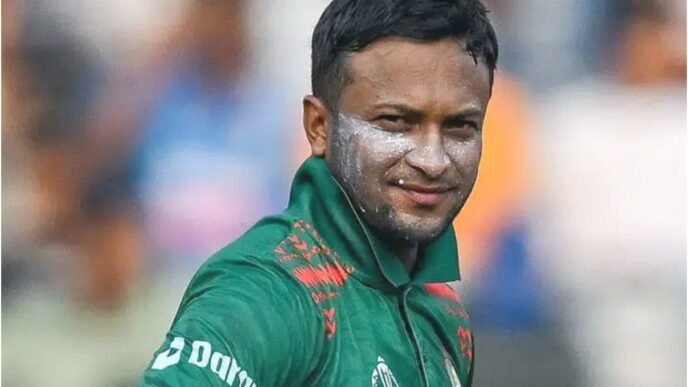 Shakib Al Hasan excluded from Bangladesh’s Champions Trophy 2025 squad