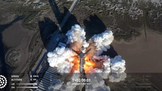 SpaceX says its Starship rocket broke up mid-flight as videos of debris emerge online