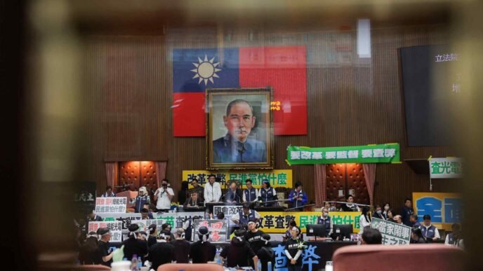 Taiwan opposition makes deep cuts to Lai's budget in latest political row