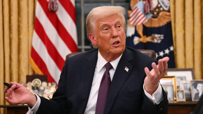 Trump signs executive orders and winter storm in the South: Morning Rundown