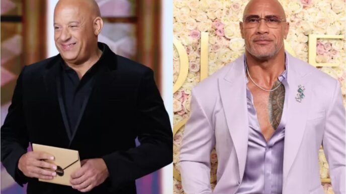 Vin Diesel and Dwayne Johnson’s awkward encounter after their feud