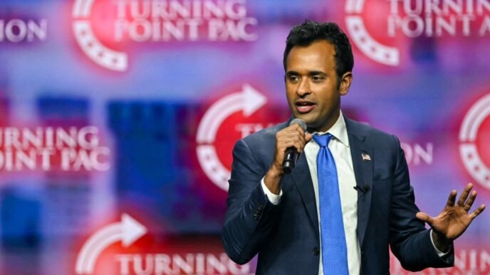 Vivek Ramaswamy emerges as a surprise prospect for Vance's old Senate seat