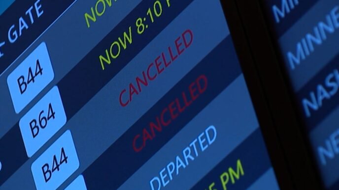 Winter storms leave travelers stranded at Kansas City airport over weekend