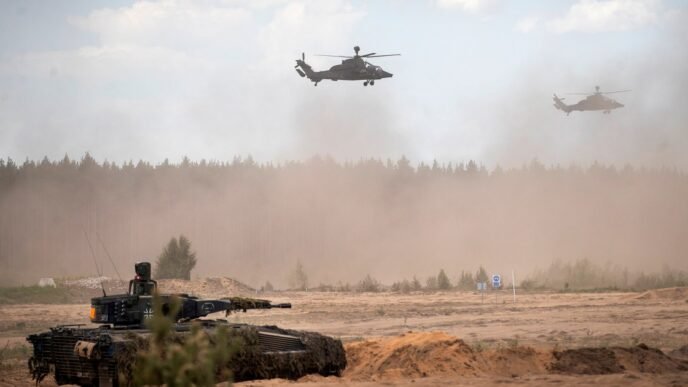 4 U.S. Army soldiers go missing in Lithuania during training exercise